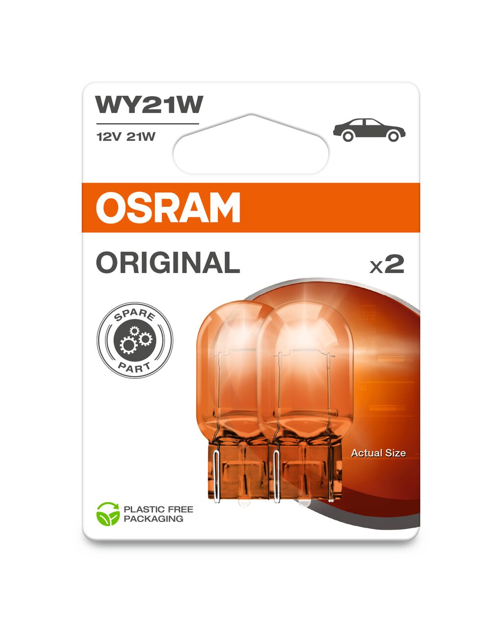 OSRAM ORIGINAL WY21W 12V BLI2 ECO